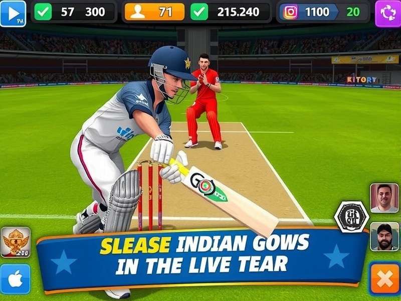 Elite Indian Cricketers gameplay screenshot